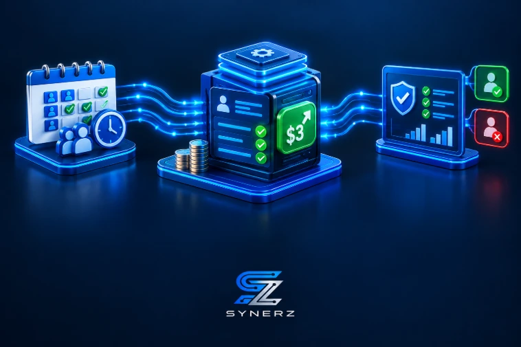 PCE payroll automation for Ontario PSW agencies — SYNERZ