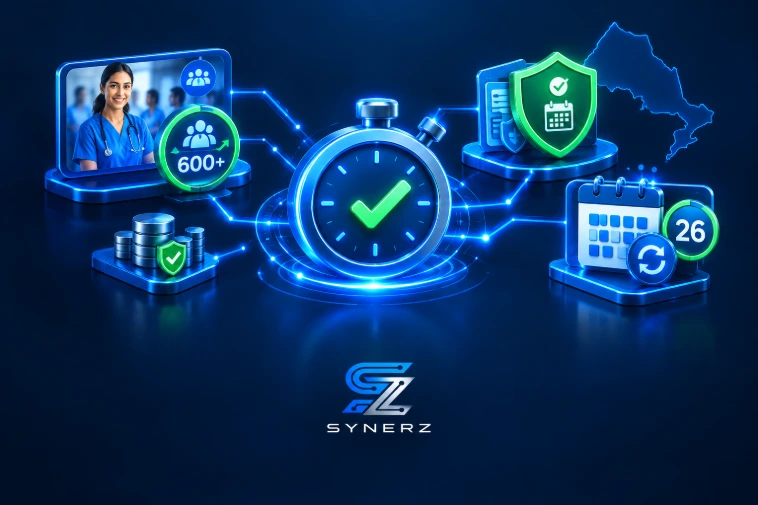 Essential Staff PSW payroll efficiency — SYNERZ